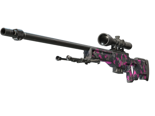 Souvenir AWP | Pink DDPAT (Harctéren tesztelt)