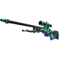 StatTrak™ AWP | Atheris (Well-Worn)