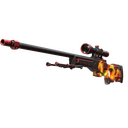 StatTrak™ AWP | Wildfire (Well-Worn)