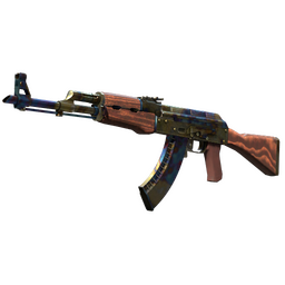 StatTrak™ AK-47 | Case Hardened (Battle-Scarred)