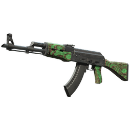 Souvenir AK-47 | Green Laminate (Field-Tested)