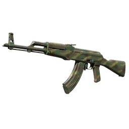 AK-47 | Jungle Spray (Well-Worn)
