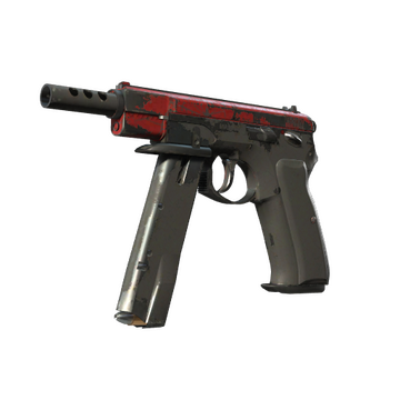 StatTrak™ CZ75-Auto | Crimson Web (Battle-Scarred)