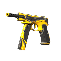 StatTrak™ CZ75-Auto | Yellow Jacket (Factory New)