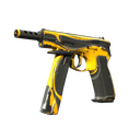 CZ75-Auto | Yellow Jacket (Battle-Scarred)