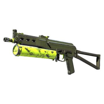 Souvenir PP-Bizon | Chemical Green (Battle-Scarred)