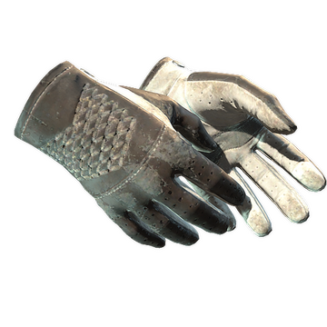 ★ Driver Gloves | Black Tie (Battle-Scarred)