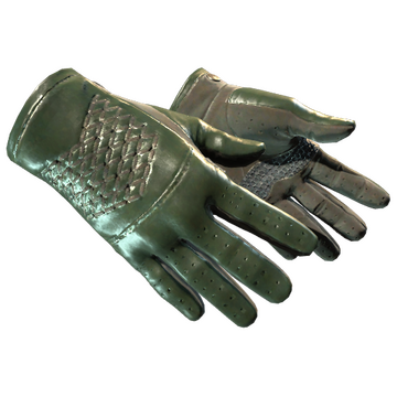 ★ Driver Gloves | Racing Green (Minimal Wear)