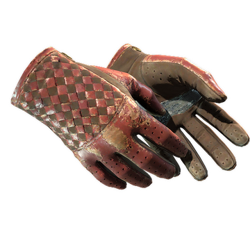 ★ Driver Gloves | Crimson Weave (Battle-Scarred)