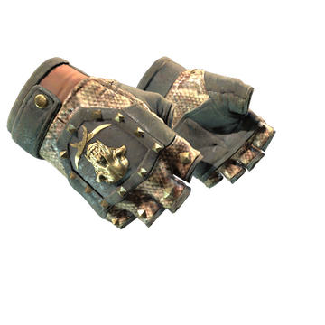 ★ Bloodhound Gloves | Snakebite (Battle-Scarred)