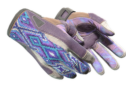 ★ Sport Gloves | Violet Beadwork (Field-Tested)