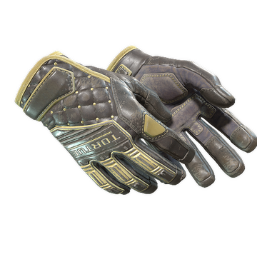 ★ Specialist Gloves | Chocolate Chesterfield (Battle-Scarred)