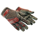 ★ Specialist Gloves | Crimson Web (Battle-Scarred)