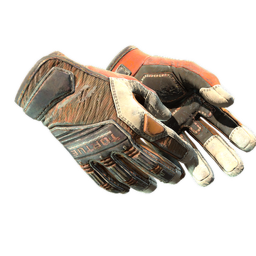 ★ Specialist Gloves | Tiger Strike (Battle-Scarred)