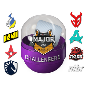 Budapest 2025 Challengers Sticker Capsule