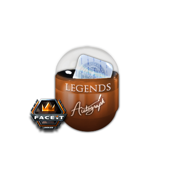 London 2018 Legends Autograph Capsule