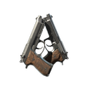 StatTrak™ Dual Berettas | Retribution (Minimal Wear)