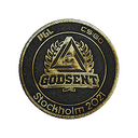 Patch | GODSENT (Gold) | Stockholm 2021