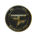 Patch | FaZe Clan (Gold) | Stockholm 2021