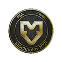 Patch | MOUZ (Gold) | Stockholm 2021