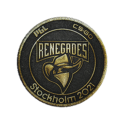 Patch | Renegades (Gold) | Stockholm 2021