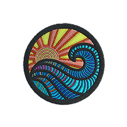 Patch | Sunset Wave