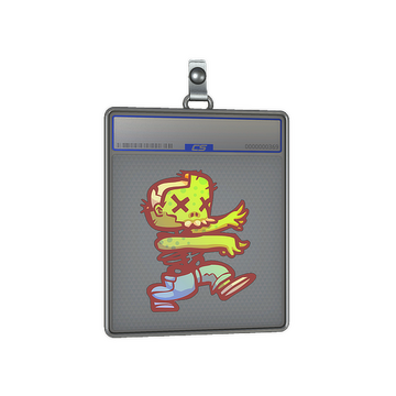 Sticker Slab | The Zombie