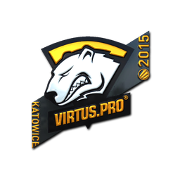 Sticker | Virtus.pro (Foil) | Katowice 2015