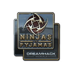 Sticker | Ninjas in Pyjamas (Foil) | DreamHack 2014