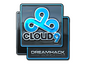 Sticker | Cloud9 (Foil) | DreamHack 2014