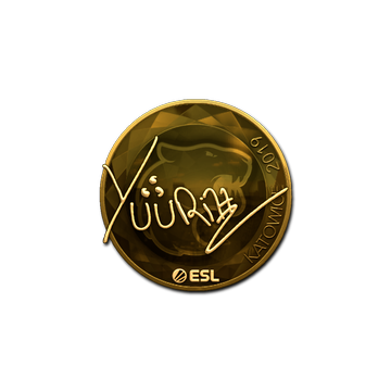 Sticker | yuurih (Gold) | Katowice 2019