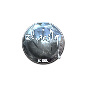 Sticker | zhokiNg (Foil) | Katowice 2019