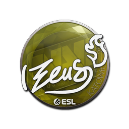 Sticker | Zeus | Katowice 2019