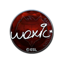 Sticker | woxic (Foil) | Katowice 2019