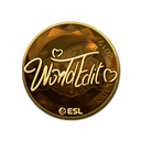 Sticker | WorldEdit (Gold) | Katowice 2019