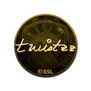 Sticker | Twistzz (Gold) | Katowice 2019