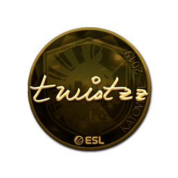 Sticker | Twistzz (Gold) | Katowice 2019
