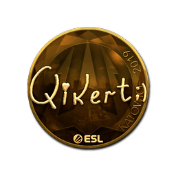 Sticker | qikert (Gold) | Katowice 2019