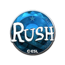 Sticker | RUSH (Foil) | Katowice 2019