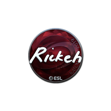 Sticker | Rickeh (Foil) | Katowice 2019