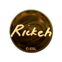 Sticker | Rickeh (Gold) | Katowice 2019