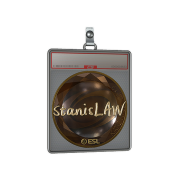 Sticker Slab | stanislaw (Gold) | Katowice 2019