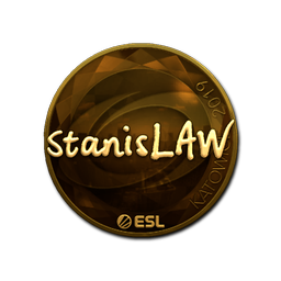 Sticker | stanislaw (Gold) | Katowice 2019