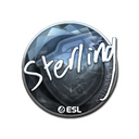Sticker | sterling (Foil) | Katowice 2019