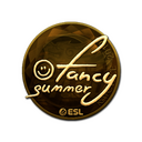 Sticker | Summer (Gold) | Katowice 2019