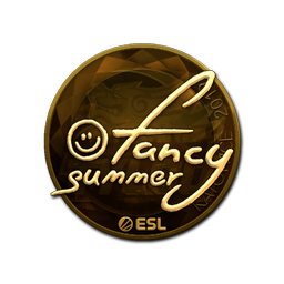 Sticker | Summer (Gold) | Katowice 2019