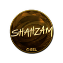 Sticker | ShahZaM (Gold) | Katowice 2019