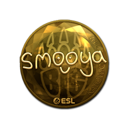 Sticker | smooya (Gold) | Katowice 2019