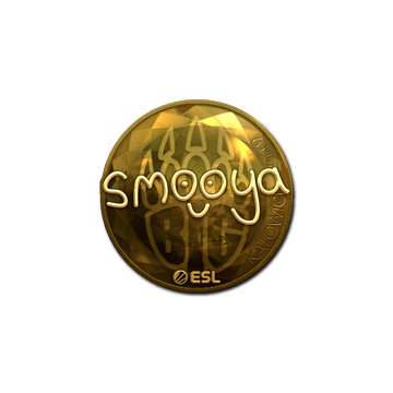 Sticker | smooya (Gold) | Katowice 2019