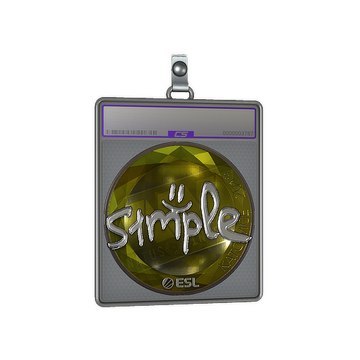 Sticker Slab | s1mple (Foil) | Katowice 2019